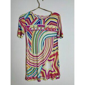 Emilio Pucci Multicolor Short Sleeve Tee